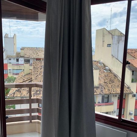 Apartamento Com Vista Do Mar Em Residencial Com Piscina Florianopolis Bagian luar foto
