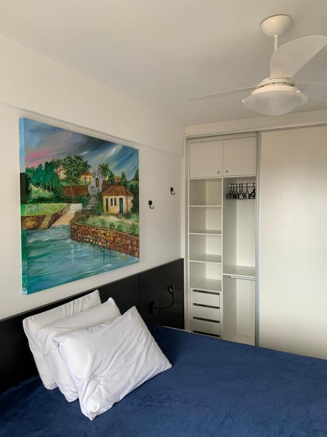Apartamento Com Vista Do Mar Em Residencial Com Piscina Florianopolis Bagian luar foto