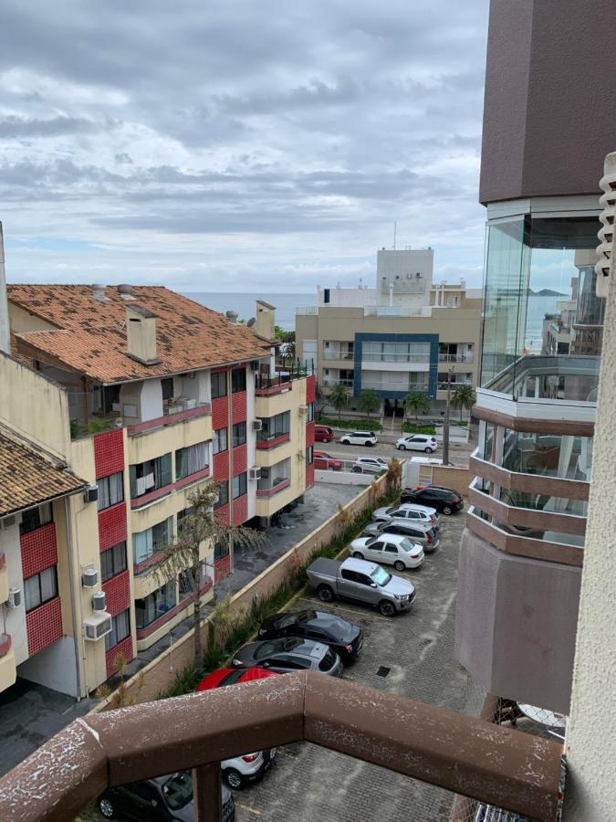 Apartamento Com Vista Do Mar Em Residencial Com Piscina Florianopolis Bagian luar foto