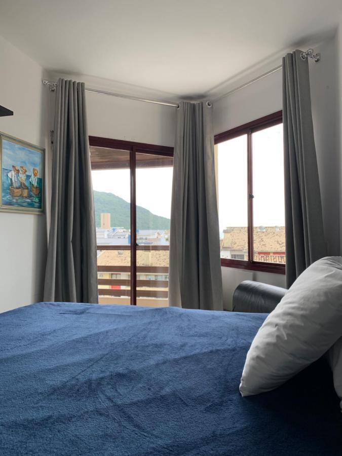 Apartamento Com Vista Do Mar Em Residencial Com Piscina Florianopolis Bagian luar foto