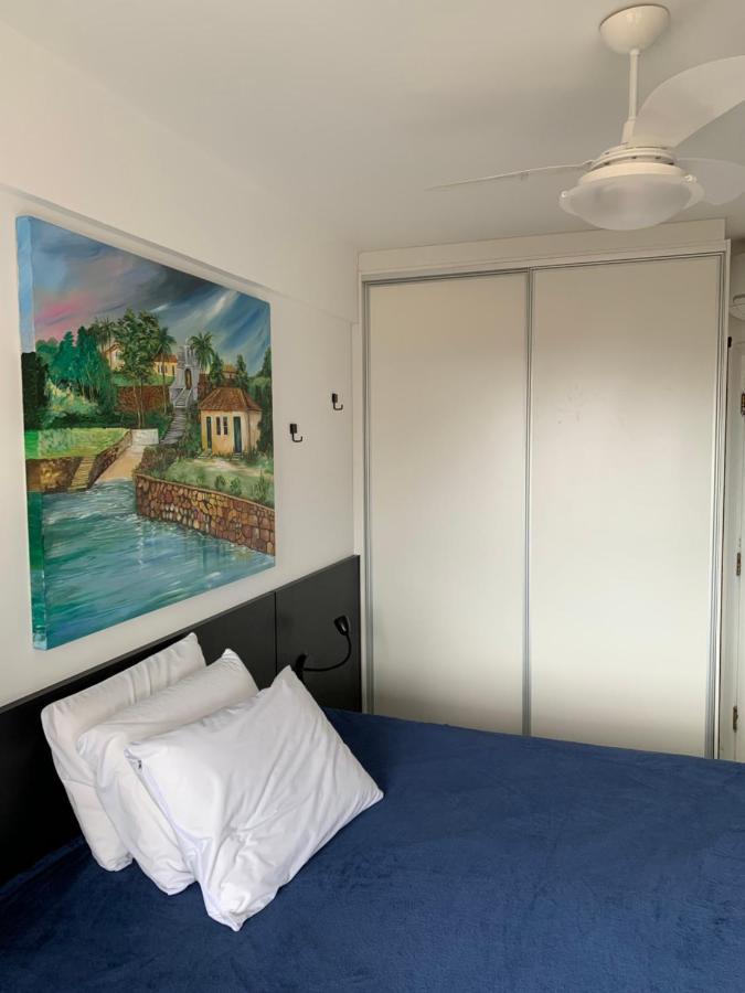 Apartamento Com Vista Do Mar Em Residencial Com Piscina Florianopolis Bagian luar foto