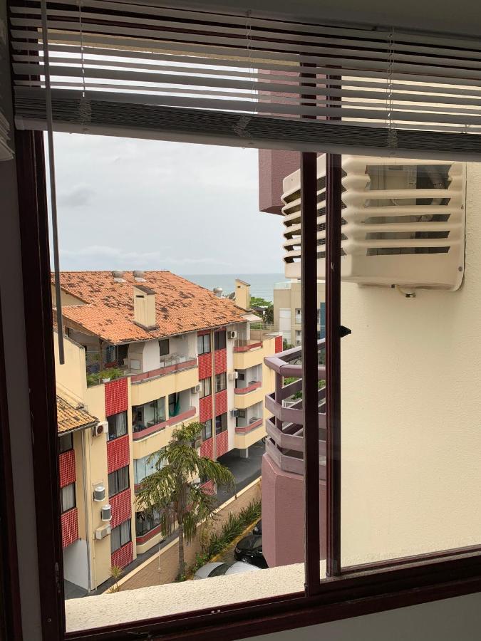 Apartamento Com Vista Do Mar Em Residencial Com Piscina Florianopolis Bagian luar foto