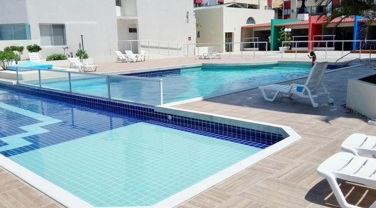 Apartamento Com Vista Do Mar Em Residencial Com Piscina Florianopolis Bagian luar foto