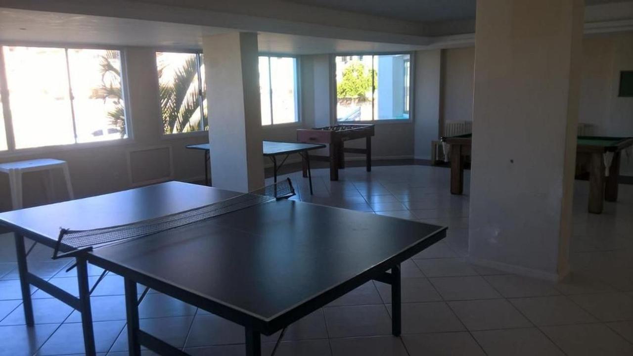 Apartamento Com Vista Do Mar Em Residencial Com Piscina Florianopolis Bagian luar foto