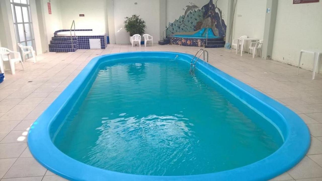 Apartamento Com Vista Do Mar Em Residencial Com Piscina Florianopolis Bagian luar foto